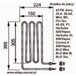 zzz GRZAŁKA do pieca 2500 W, EOS