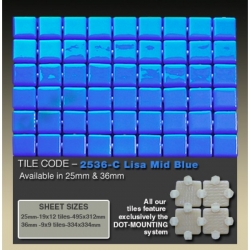 LISA 2536-C mozaika szklana (2 m2)
