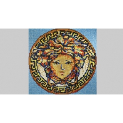 Meduza d56 obraz z mozaiki 250x250cm