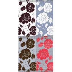 S3 moduły kwiatów obraz z mozaiki 166x343cm