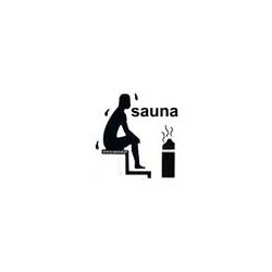 Sauna fińska- znak- model męski