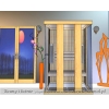 Topaz 2 osobowa sauna infrared firmy Saunal