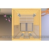 Topaz 2 osobowa sauna infrared firmy Saunal