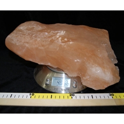 Himalajski kryształ- BRYŁA 4,958 kg-(czerwieni przewaga)